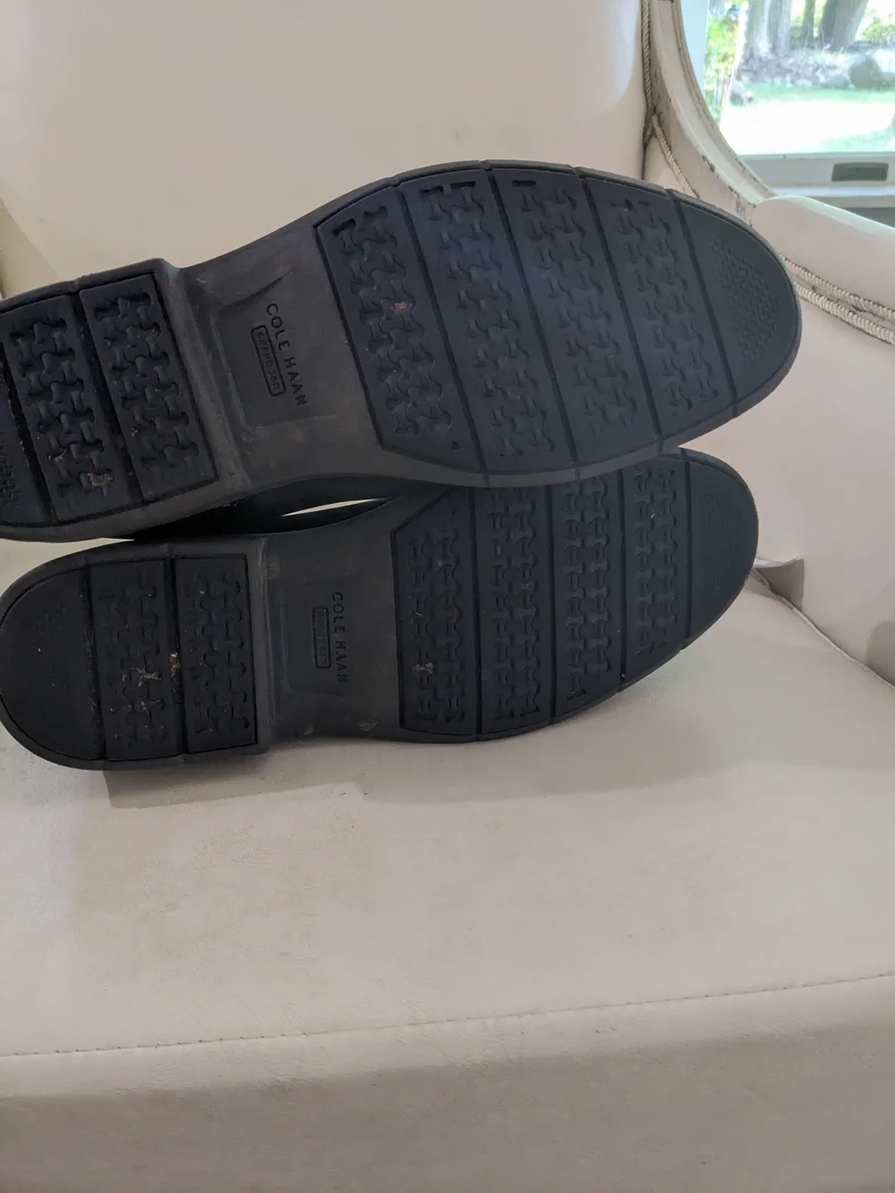 Cole Haan Black Leather Chukka Boots
